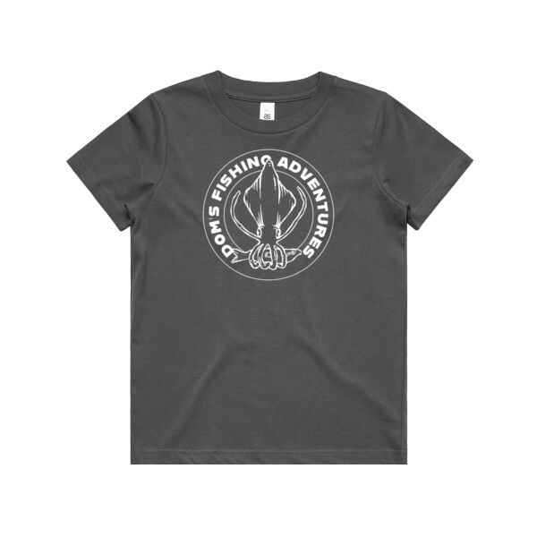 Doms Fishing Tee Youth Black Thumbnail